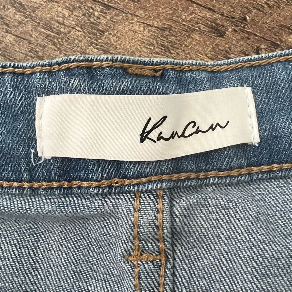KanCan Denim Jeans Shorts Cuffed Women’s Size M